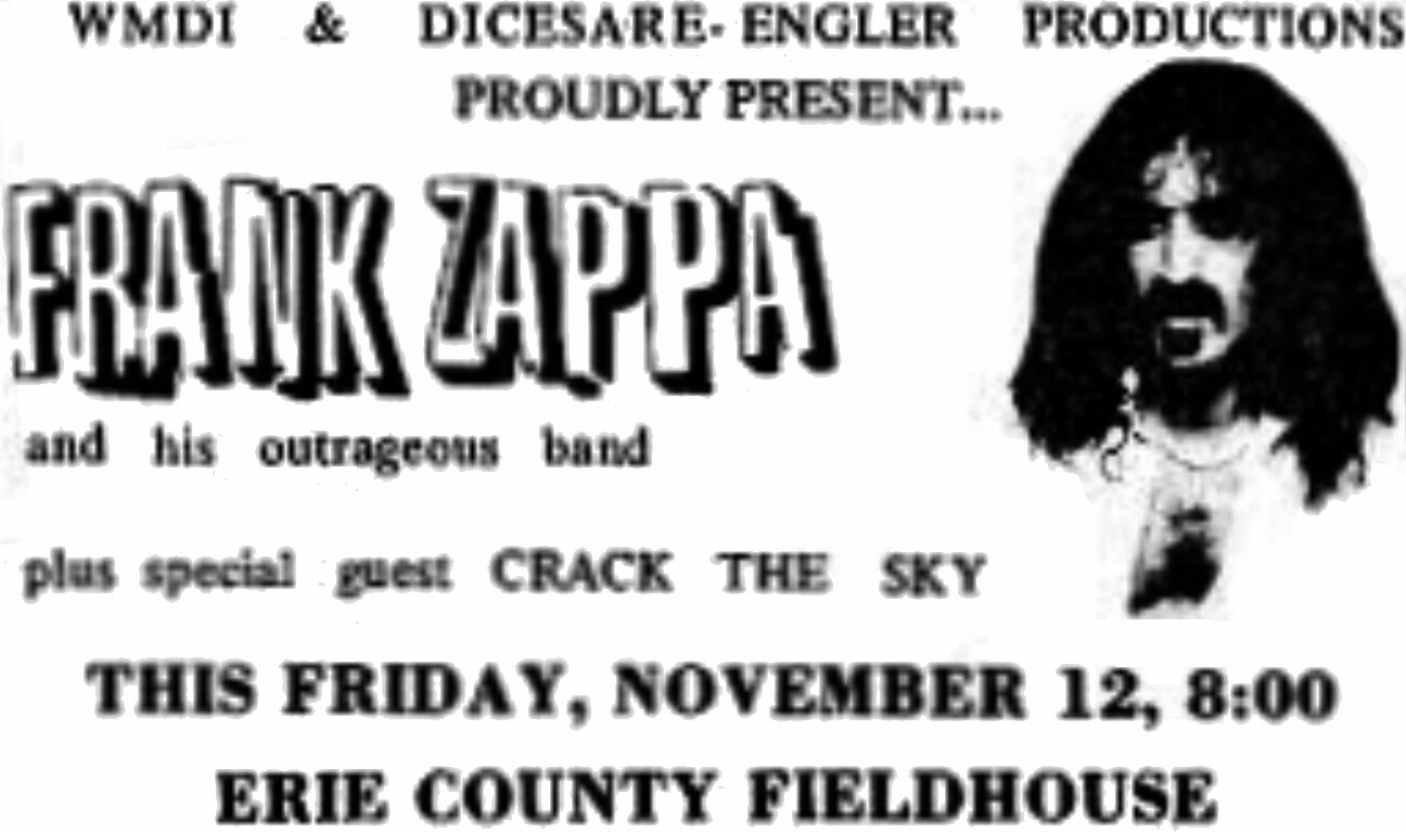 12/11/1976Erie County Fieldhouse, Erie, PA[2]